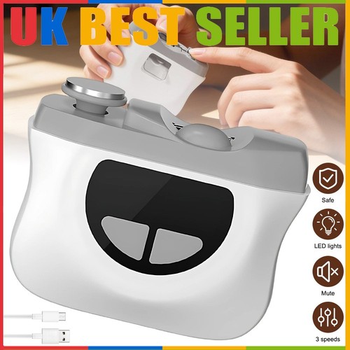 Electric toe nail clippers - toe, for