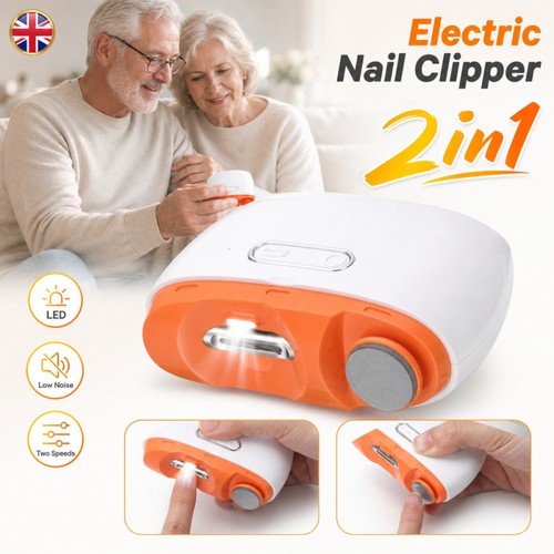 2in1 electric nail clippers - 2in1,