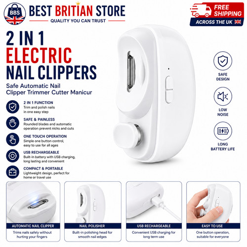 Electric nail clippers - 2,
