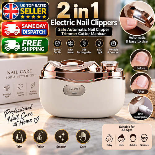 Electric nail clippers - 2, in