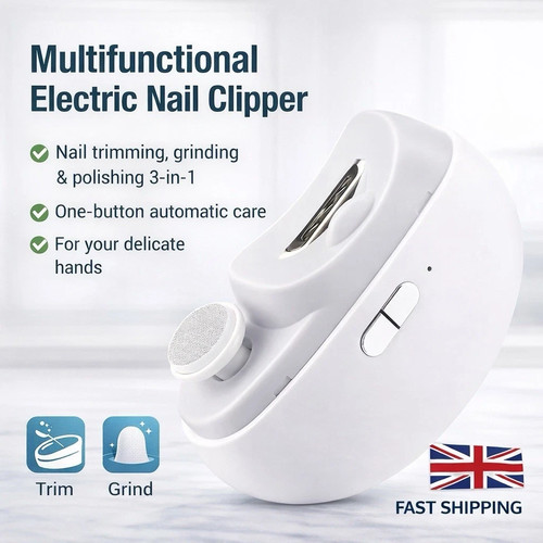2in1 electric nail clippers - nail,