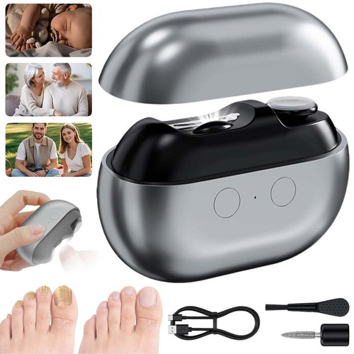 Electric nail clipper - nail, clipper,