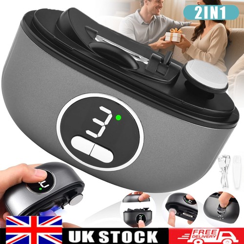 Electric toe nail clippers - nail,