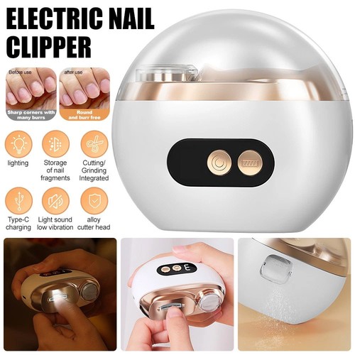 Electric toe nail clippers - nail,