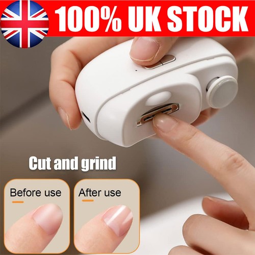 2in1 electric nail clippers - electric,