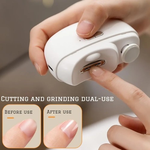 Electric toe nail clippers - nail,