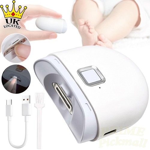 Electric nail clipper with led - electric,