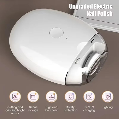 Electric toe nail - toe, clippers