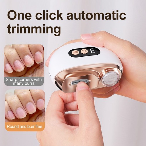 Electric nail clipper - nail, clipper,