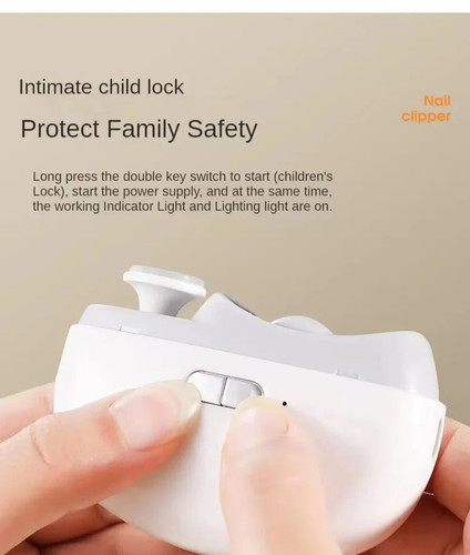 Electric nail clippers - nail,