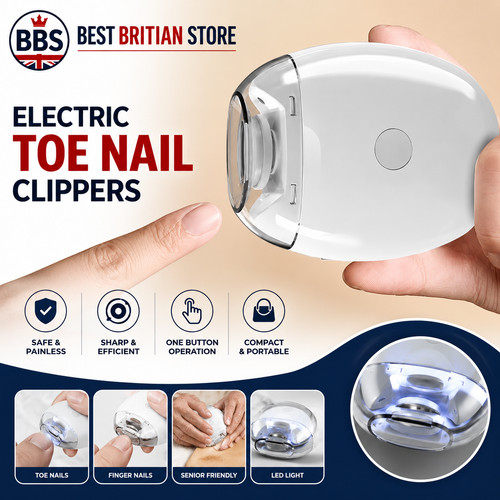 Electric toe nail clippers - nail, for