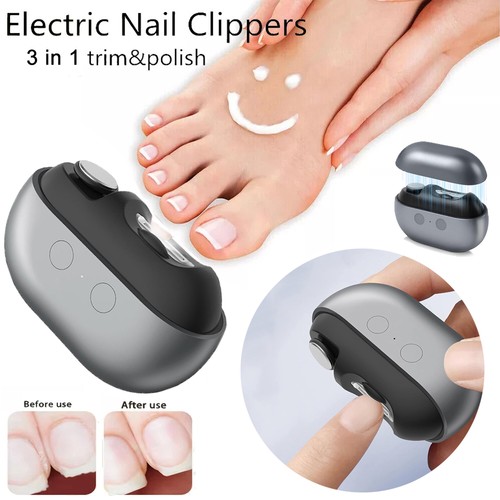 Electric nail clippers 3in1 - electric,