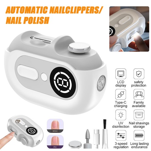 4in1 electric nail clippers - 4in1,