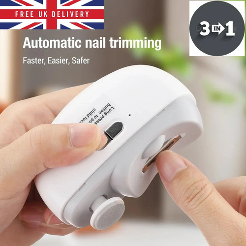 3in1 electric nail clippers - 3in1,