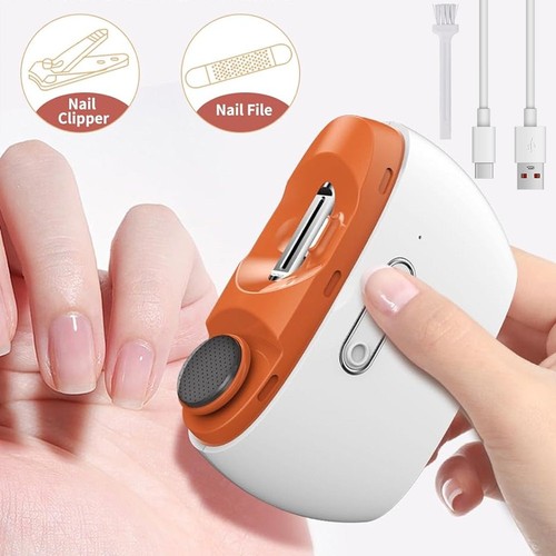 Electric nail clipper grinding - nail,