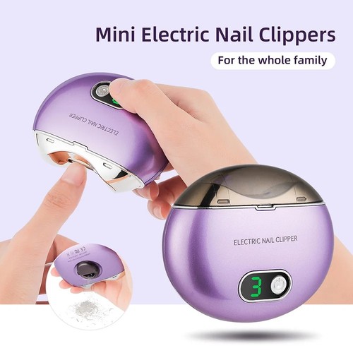 Electric nail clipper - clipper, with