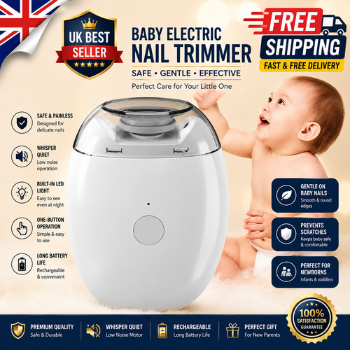 Electric toe nail clippers - toe, for