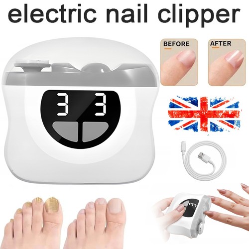 Electric nail clippers 2in1 - nail,