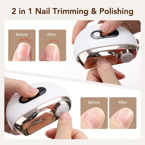 Electric toe nail clippers - toe,