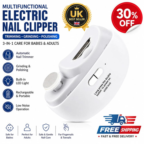 Electric nail clippers - in, 1